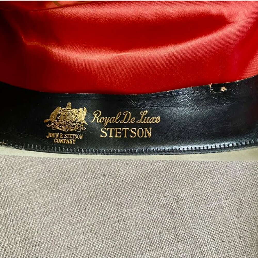 Stetson Open Road Royal De Luxe Silverbelly Fur Felt Hat Western Charm Iconic - Picture 13 of 14
